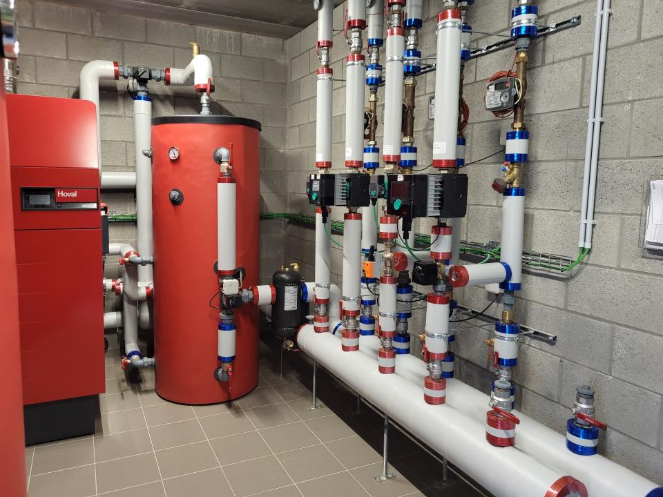 Chaufferie du Hall des Sports de Emines